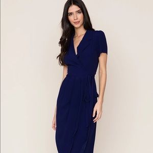 Yumi Kim Meet and Greet Navy Dress